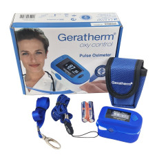 Oximetro de dedo com bolsa Oximetro de dedo com bolsa